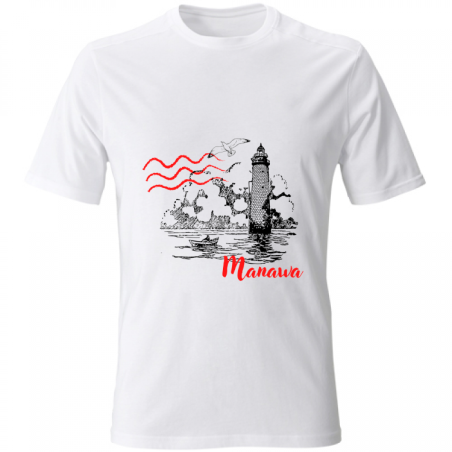 T-shirt Unisex Faro Manawa Personalizzata